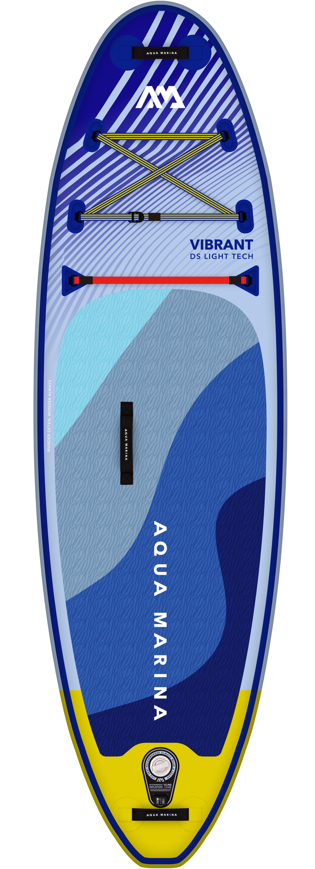 Aqua Marina AM Halo - PACKSUP, TPU Material,  3.05m/15cm, with specialized paddle/pump/backpack/fin (Copy) Aqua Marina