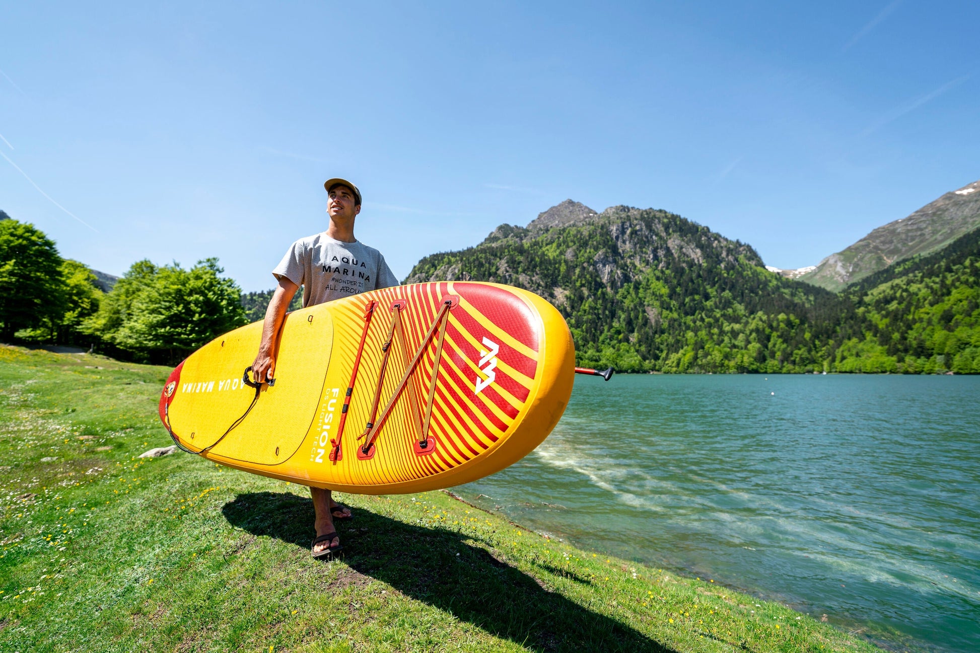 Aqua Marina Fusion 10'10" – Before Sunset Edition: All-Around iSUP for Everyday Exploration Aqua Marina