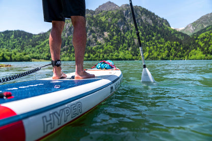 Aqua Marina Hyper 11'6" (Navy) – Touring iSUP, 3.5m/15cm, with Coil Leash Aqua Marina