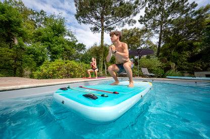 Aqua Marina Peace 8'2" – Inflatable Fitness Mat, 2.5m/15cm, with Carry Strap Aqua Marina