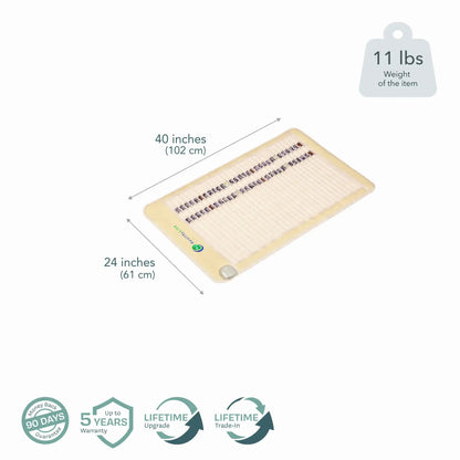 Deep Relaxation with Far Infrared Therapy Mat