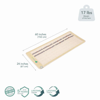 Deep Relaxation with Far Infrared Therapy Mat