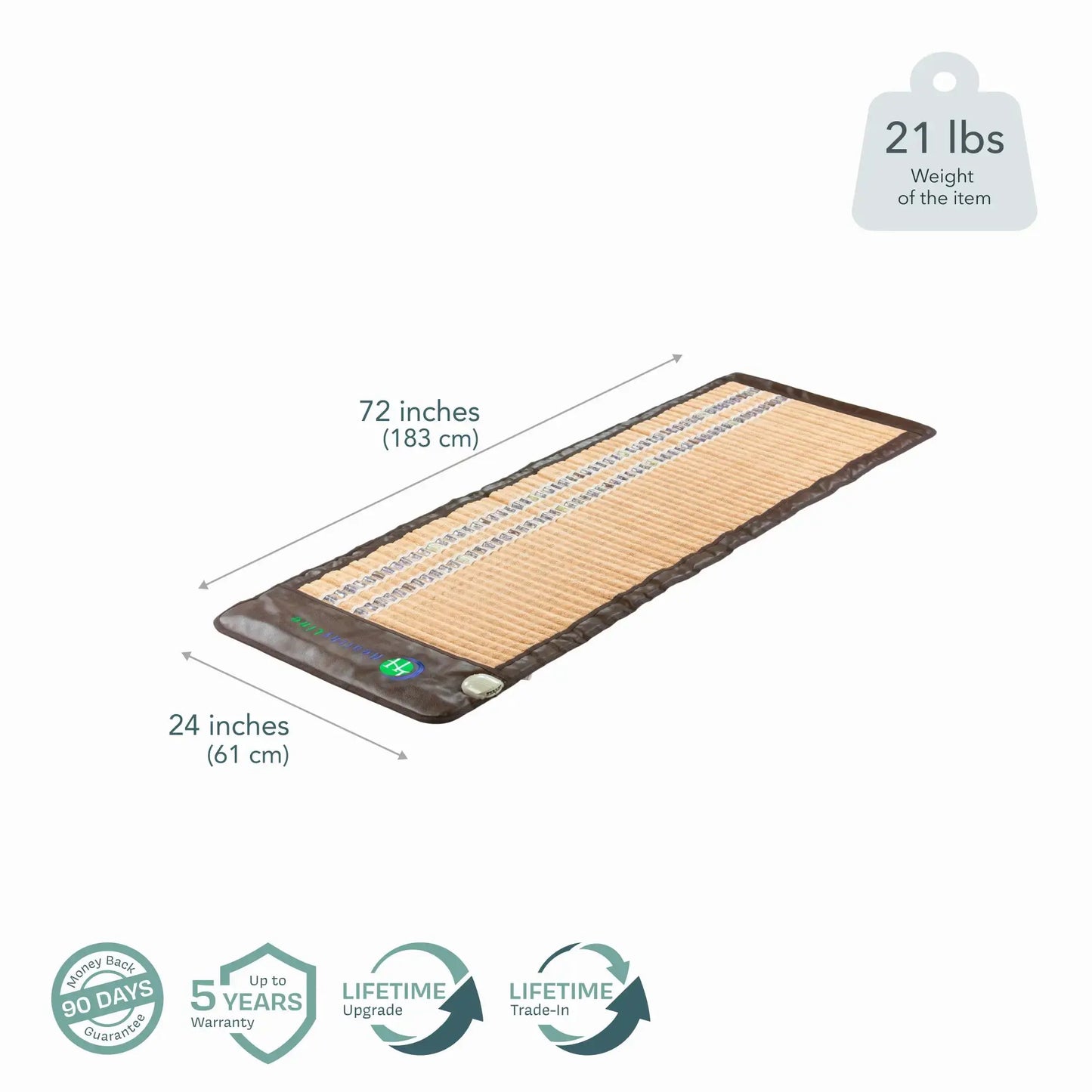 Deep Relaxation with Far Infrared Therapy Mat