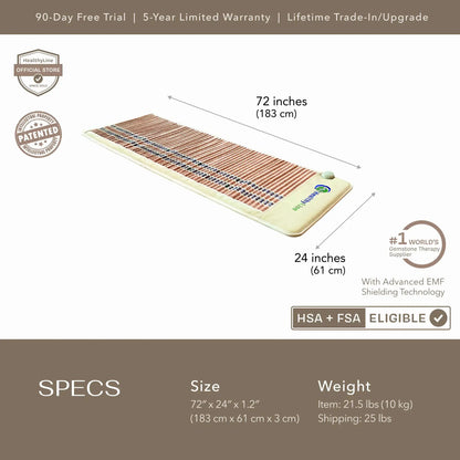 Advanced Full Body Infrared Wrap with 12 PEMF Programs
