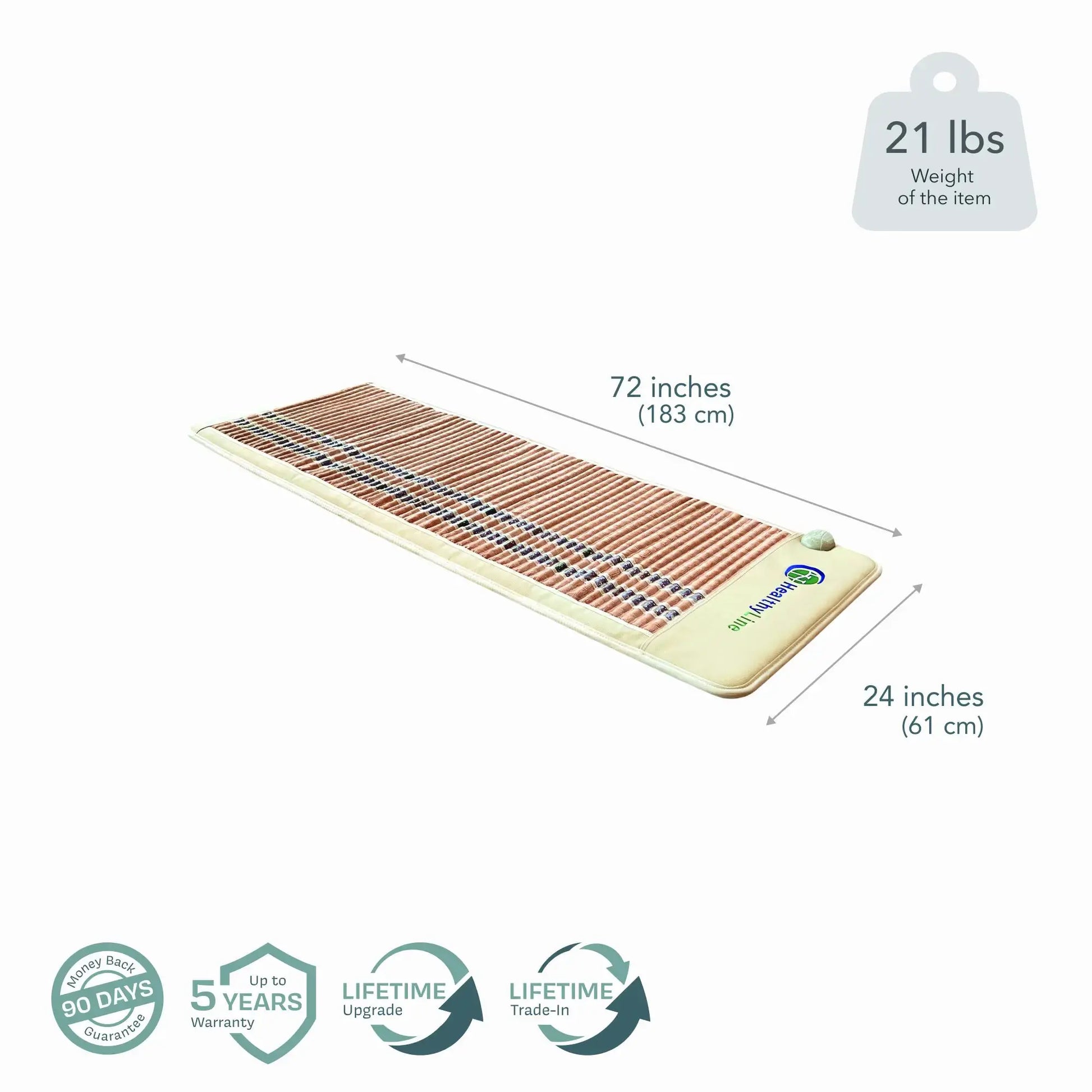 Deep Relaxation with Far Infrared Therapy Mat