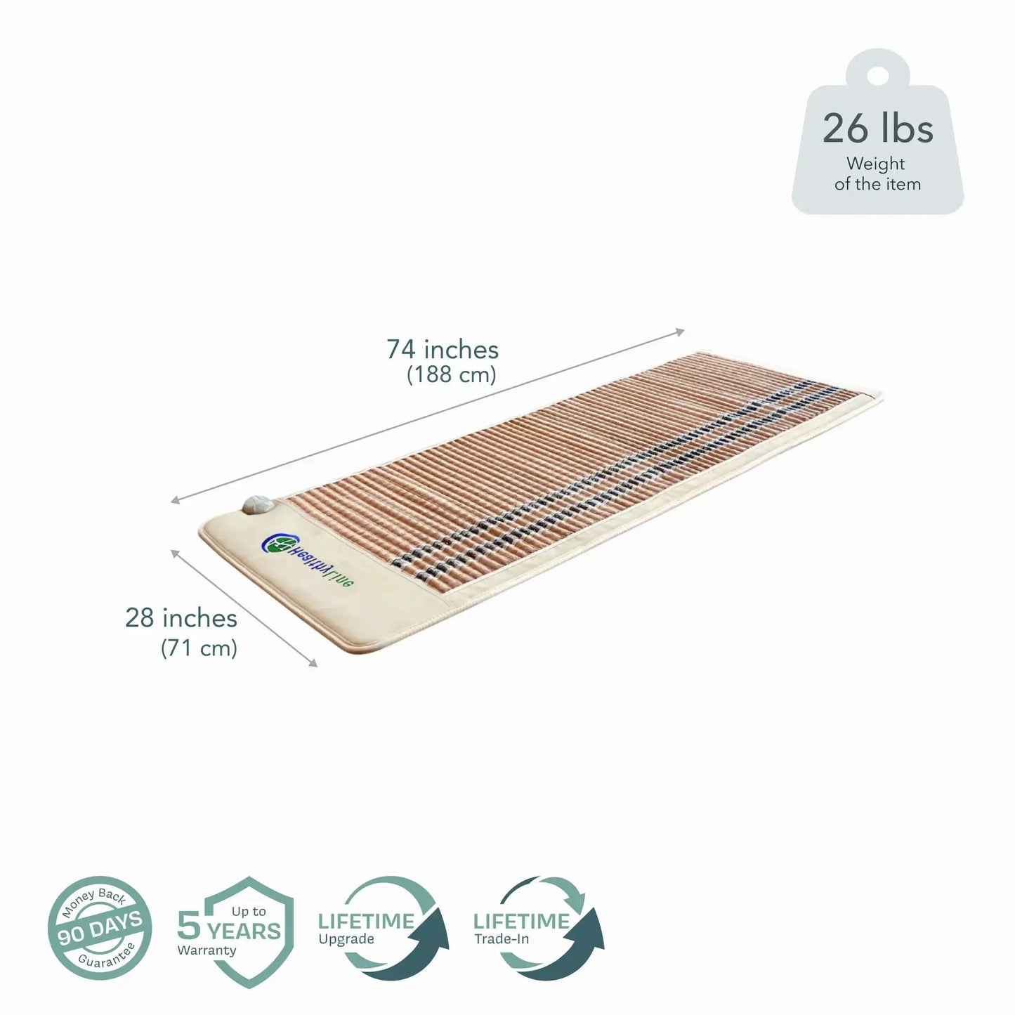 Deep Relaxation with Far Infrared Therapy Mat