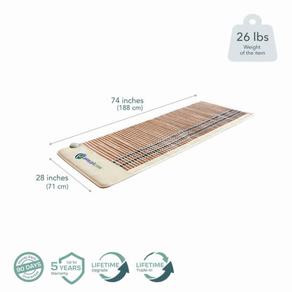 Deep Relaxation with Far Infrared Therapy Mat