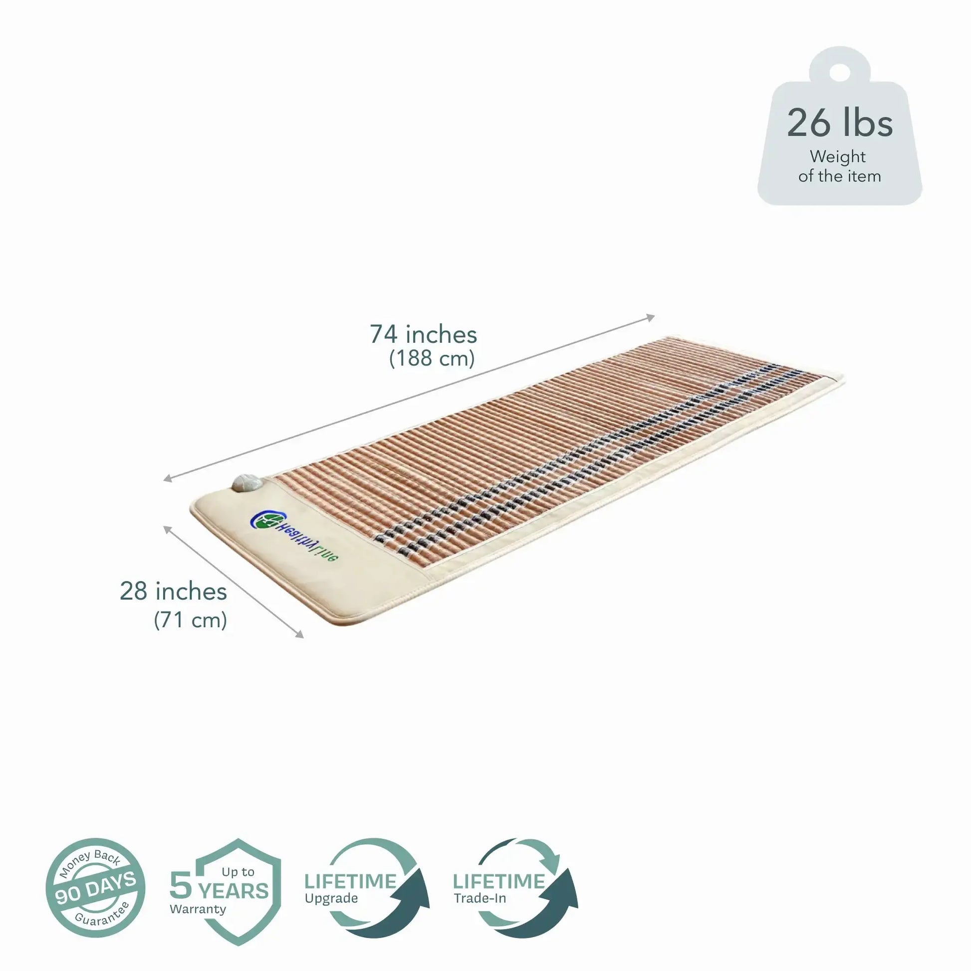 Full Body Therapy Mat System with PEMF & Infrared Heat