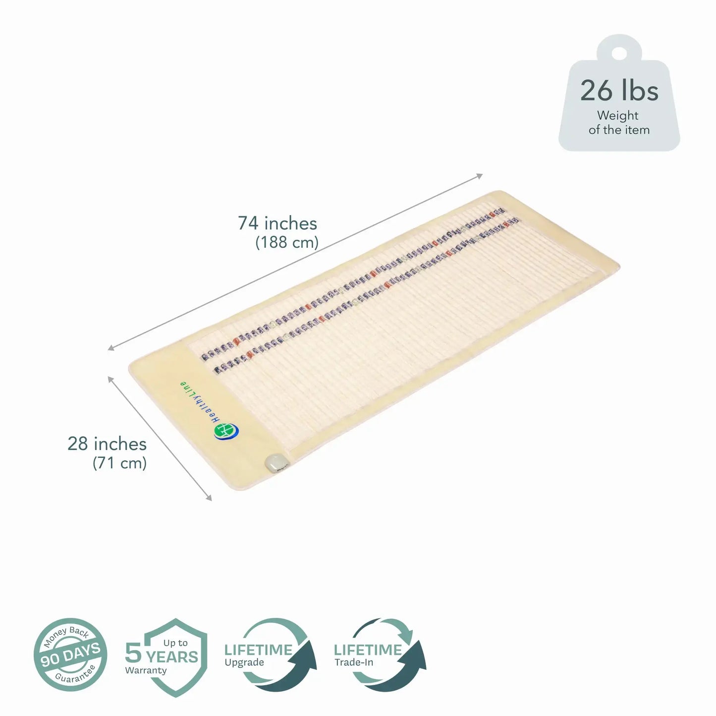 Deep Relaxation with Far Infrared Therapy Mat
