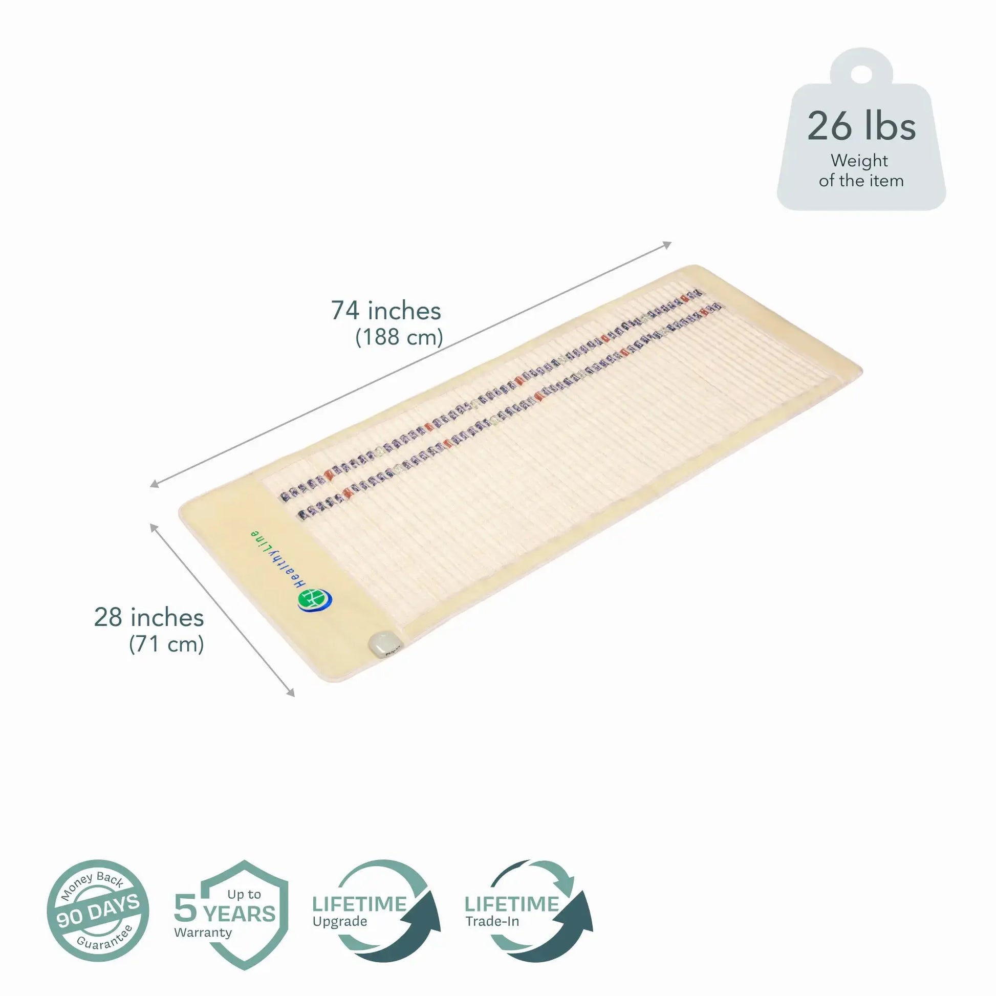 Deep Relaxation with Far Infrared Therapy Mat