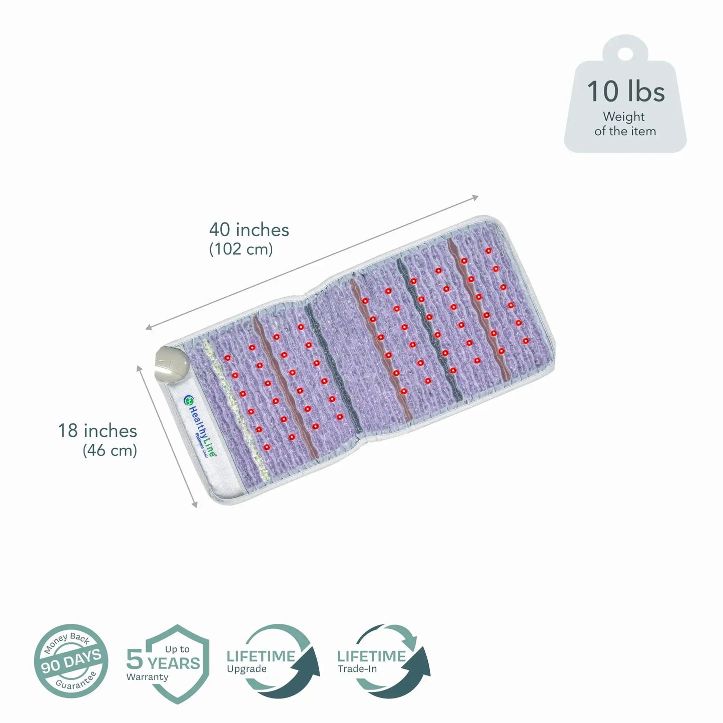 Professional PEMF Therapy Mat with Custom Programs