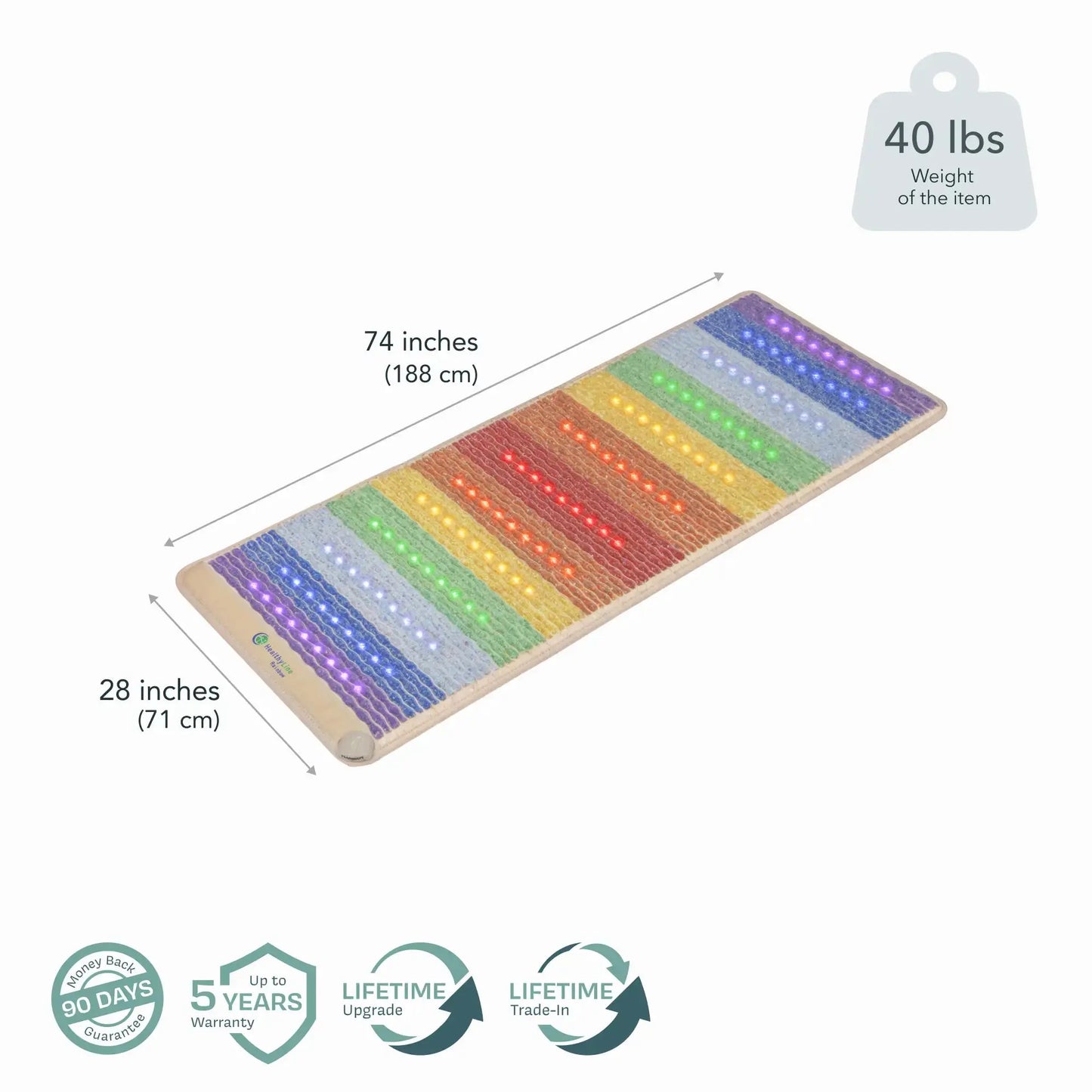 Full Body Therapy Mat System with PEMF & Infrared Heat