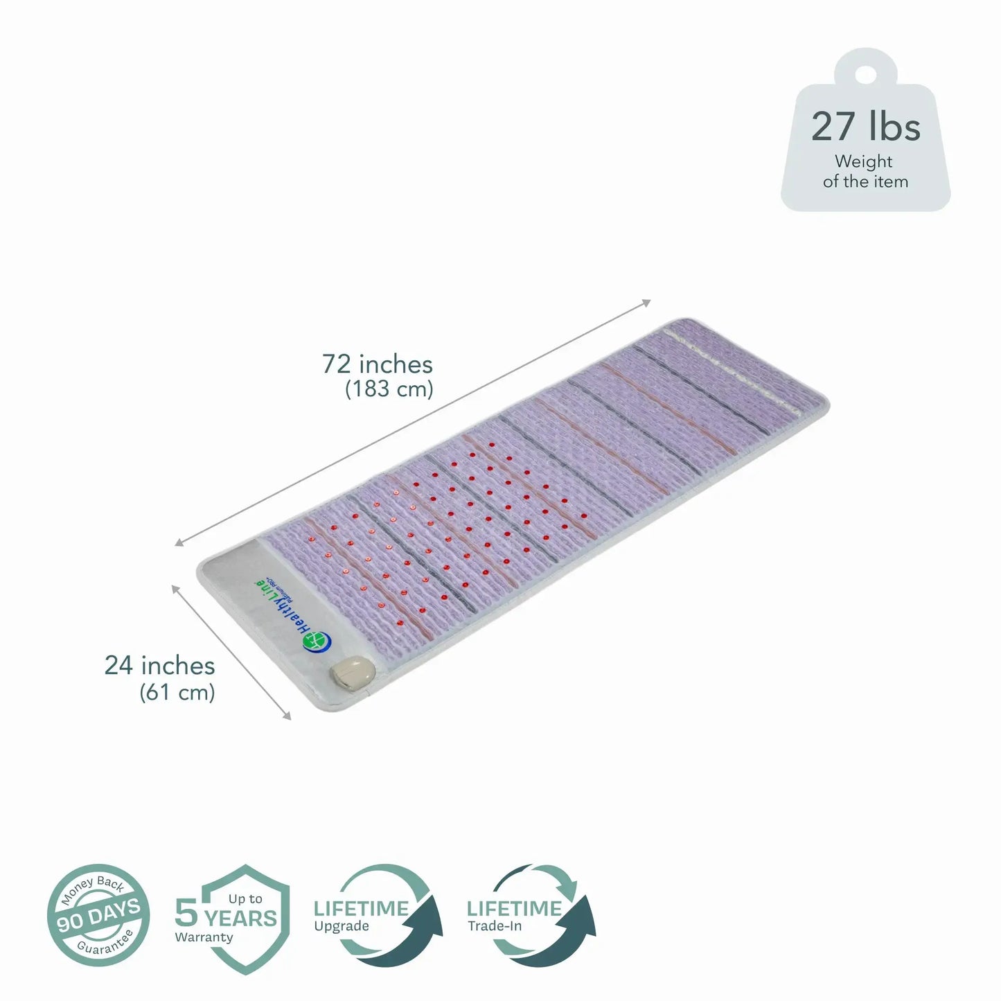 Professional PEMF Therapy Mat with Custom Programs