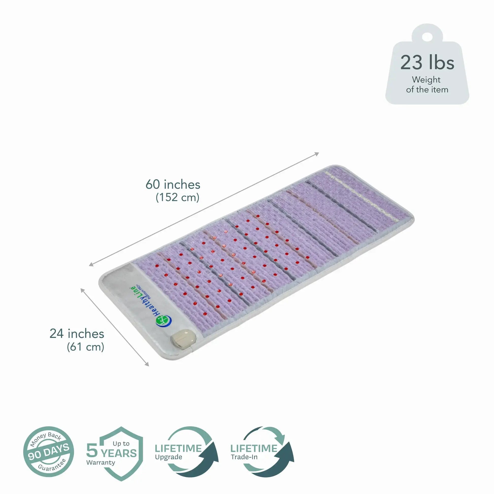 Professional PEMF Therapy Mat with Custom Programs