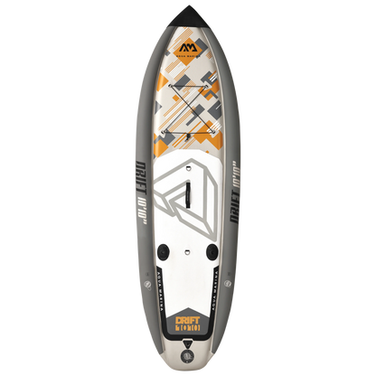 Aqua Marina Drift 10'10" – Fishing iSUP, 3.3m/15cm, with Aluminum SPORTS III Paddle and Safety Leash (Fishing Cooler Excluded) Aqua Marina