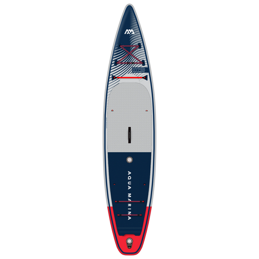 Aqua Marina Hyper 11'6" (Navy) – Touring iSUP, 3.5m/15cm, with Coil Leash Aqua Marina