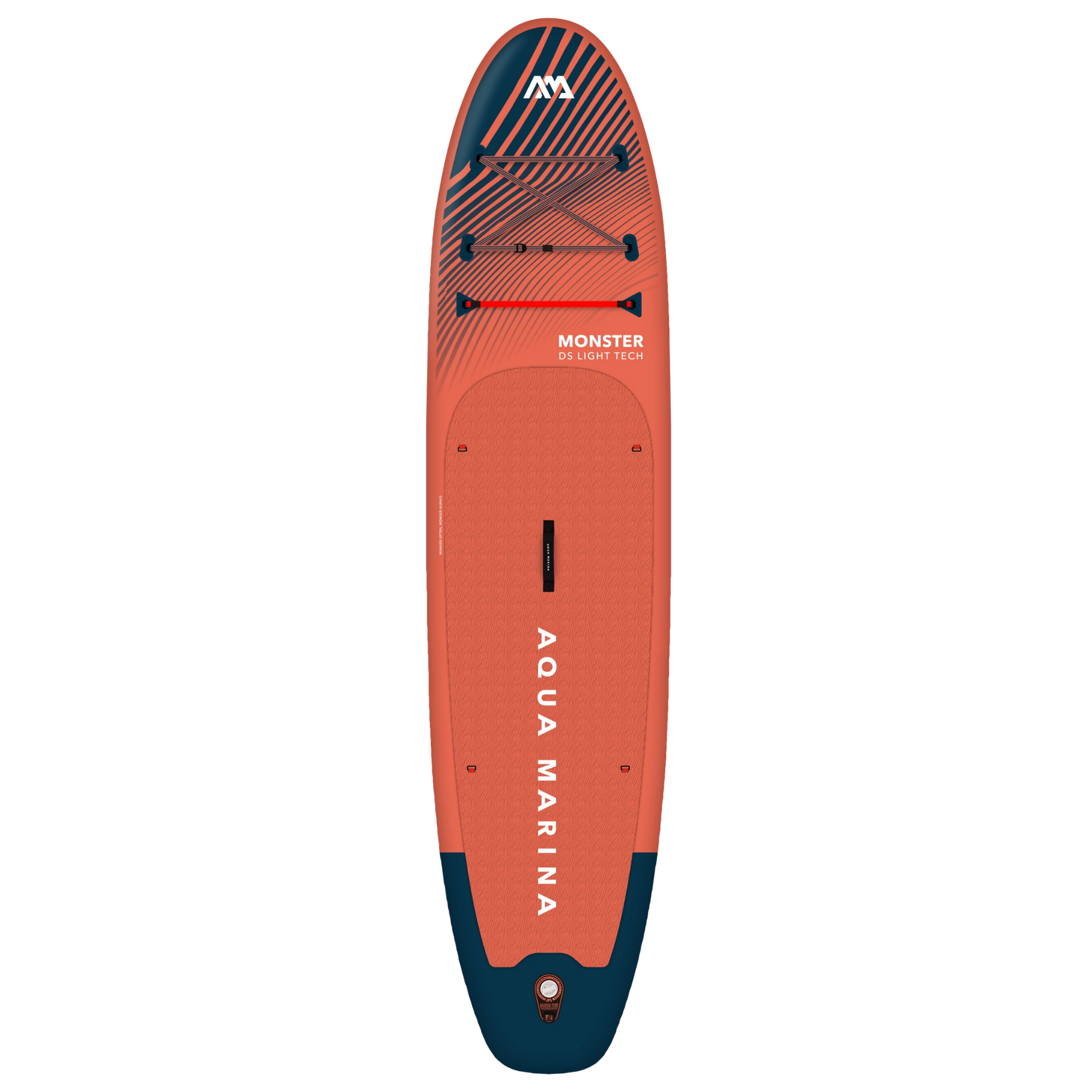 Aqua Marina Monster (Sky Glider) - All-around iSUP, 3.66m/15cm, with aluminum SPORTS III paddle and safety leash Aqua Marina