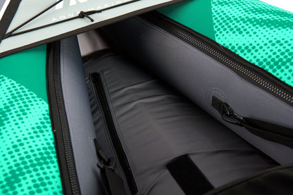 Aqua Marina Laxo-320: Inflatable 2-Person Recreational Kayak for Lakes & Gentle Rivers Aqua Marina