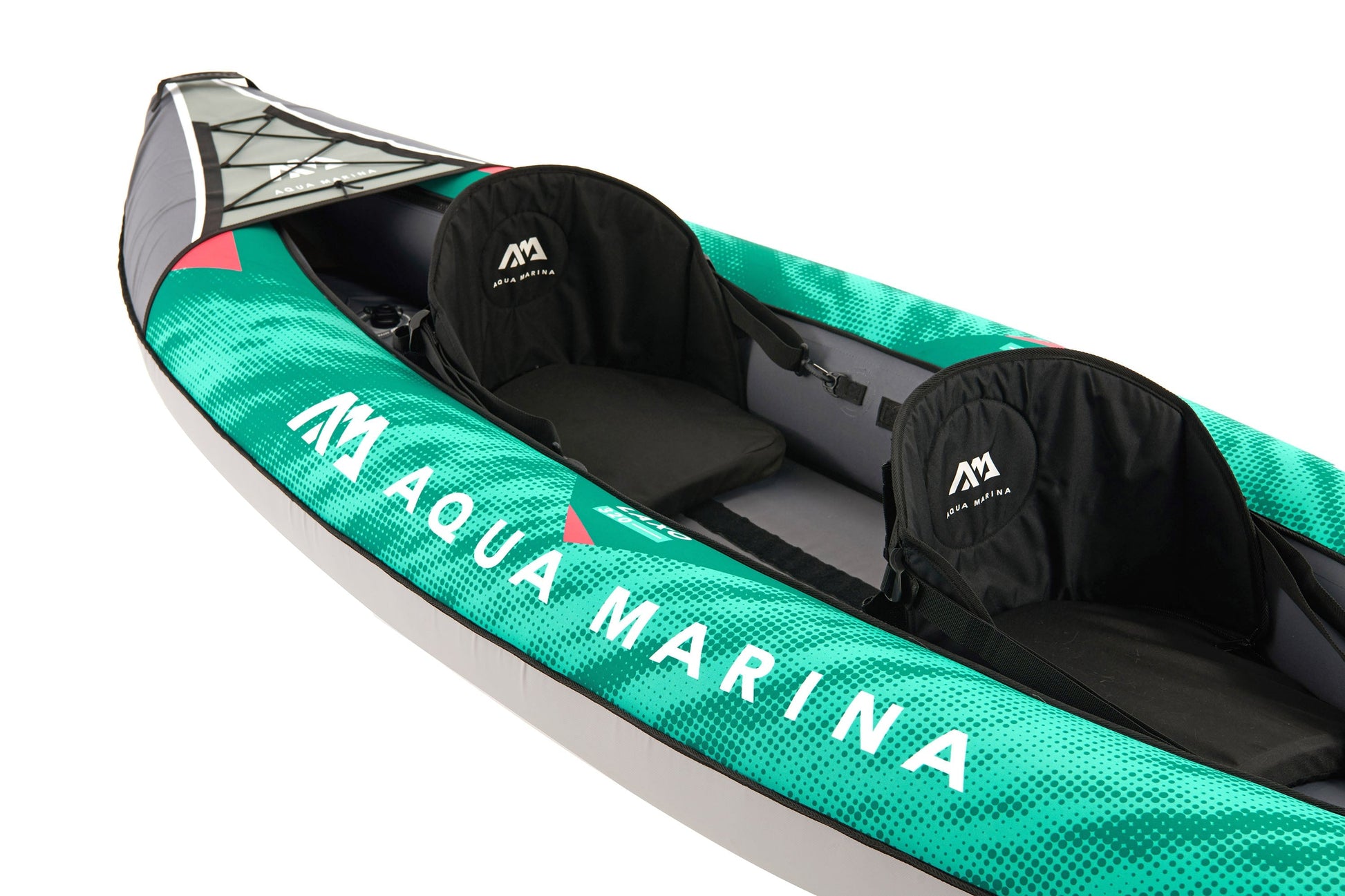 Aqua Marina Laxo-320: Inflatable 2-Person Recreational Kayak for Lakes & Gentle Rivers Aqua Marina
