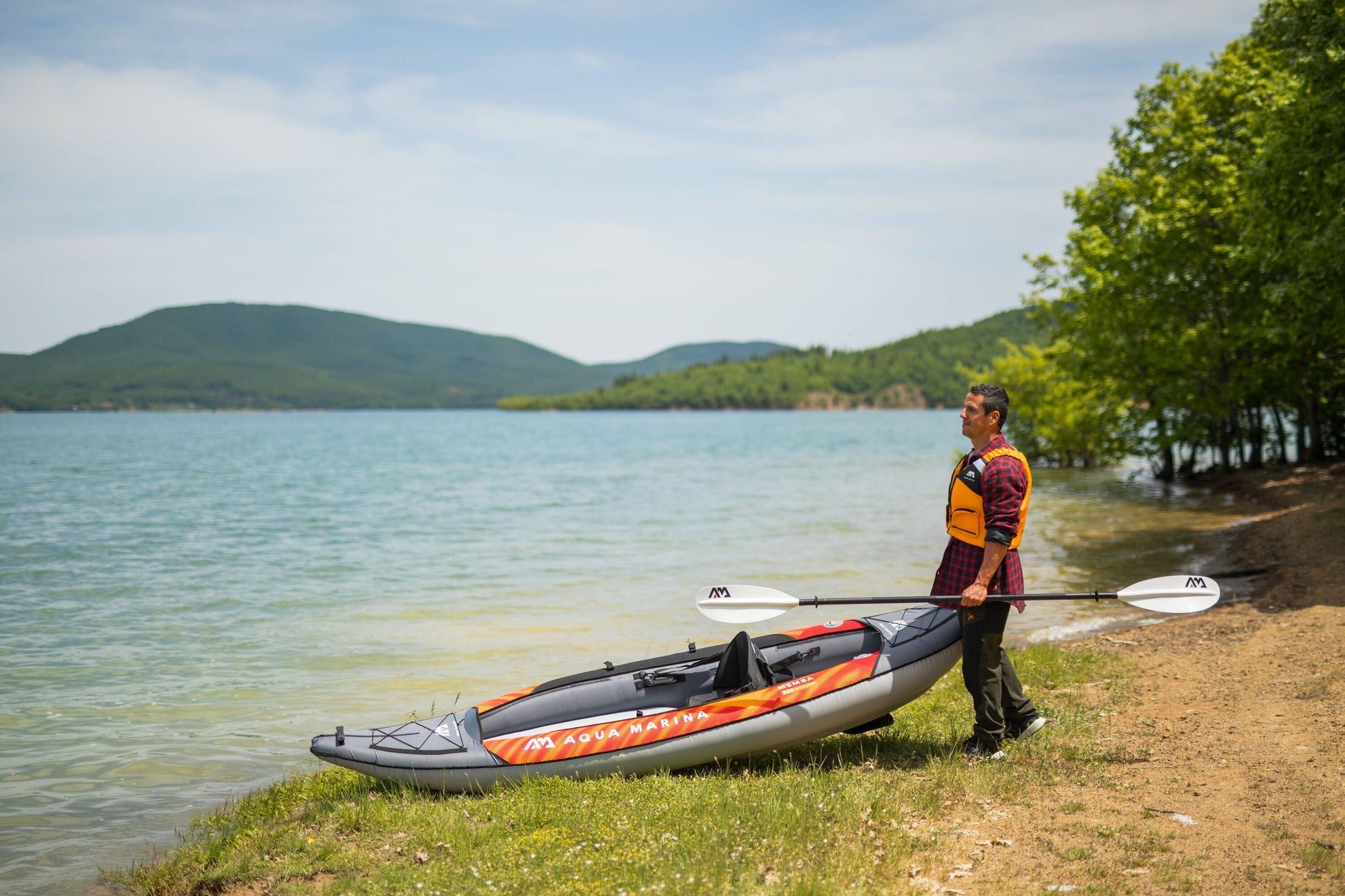Aqua Marina Memba-330: Solo Touring Kayak Built for Speed & Distance Aqua Marina