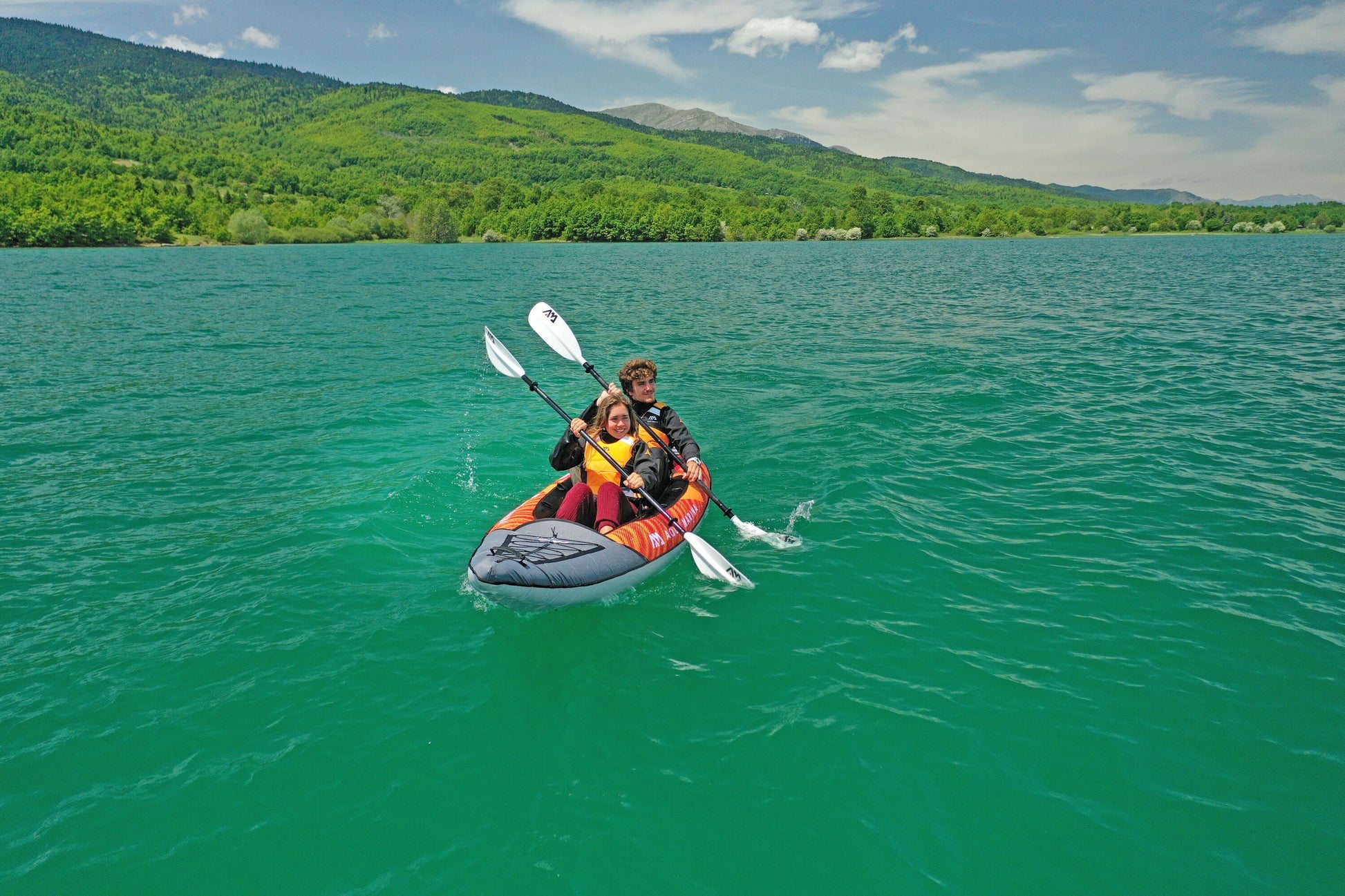 Aqua Marina Memba-390: High-Performance 2-Person Touring Kayak for Long-Distance Adventures Aqua Marina