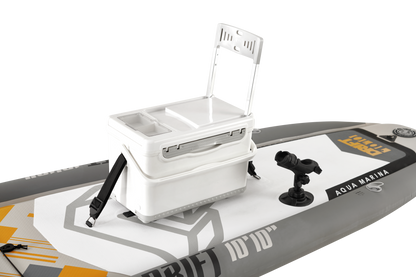 Drift - Fishing iSUP, 3.3m/15cm, with aluminum SPORTS III paddle and safety leash (Fishing Cooler excluded) Aqua Marina