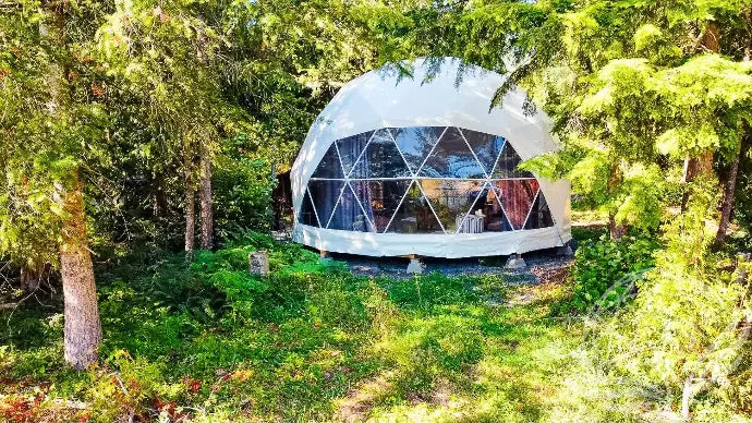 7M Deluxe Glamping Package Phoenyx Domes