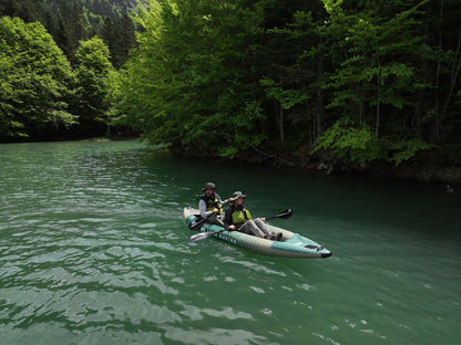 Aqua Marina Caliber 13'1" Angling Kayak – Modular Solo/Tandem Fishing Kayak with DWF Deck Aqua Marina