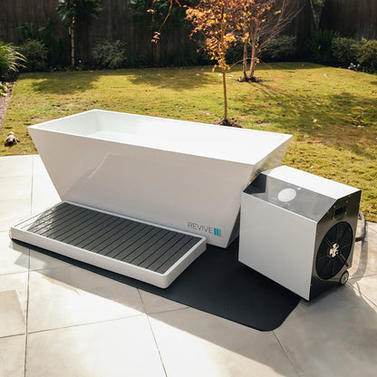 6 Person Traditional Sauna & Acrylic Plunge Revive