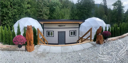 8M Deluxe Glamping Package - MF Phoenyx Domes