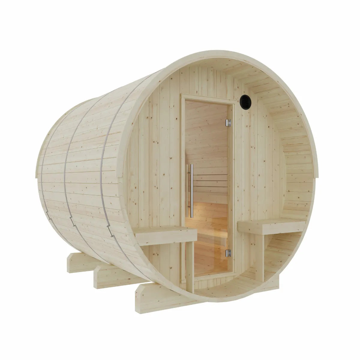 4-Person Outdoor Sauna Designed for Relaxation and Recovery