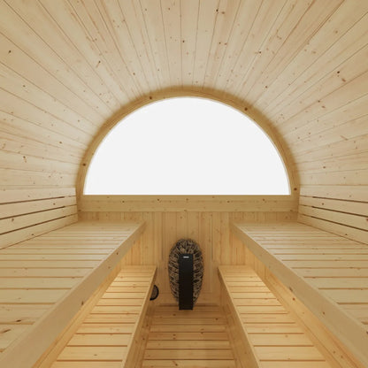 4-Person Outdoor Sauna Designed for Relaxation and Recovery