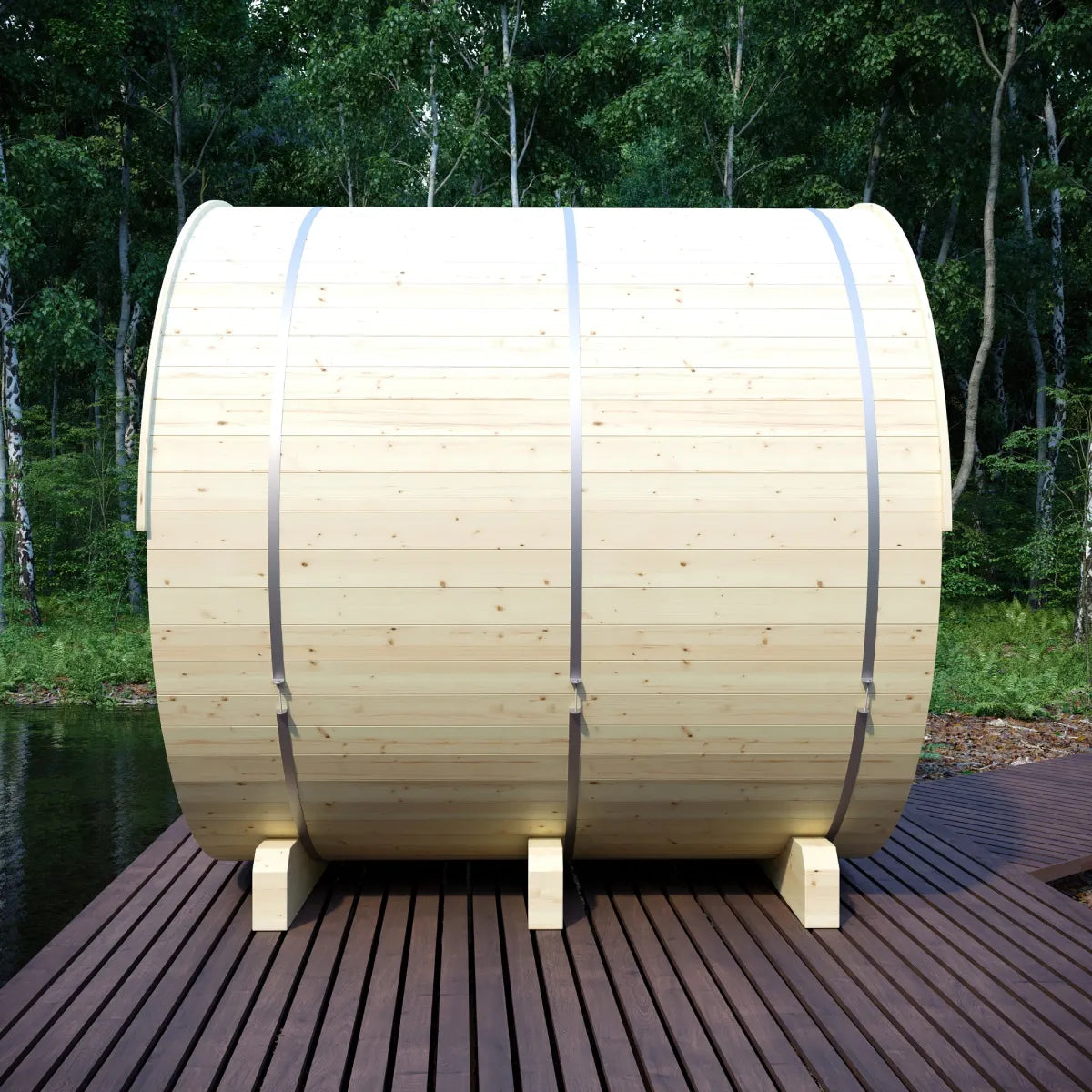 4-Person Outdoor Sauna Designed for Relaxation and Recovery