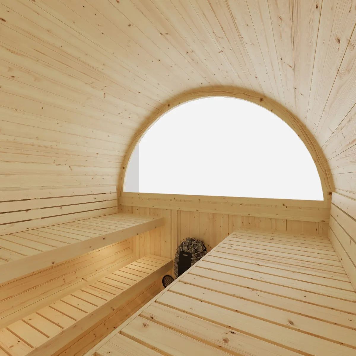 4-Person Outdoor Sauna Designed for Relaxation and Recovery