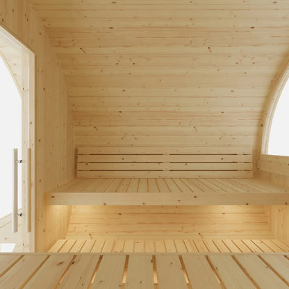 4-Person Outdoor Sauna Designed for Relaxation and Recovery