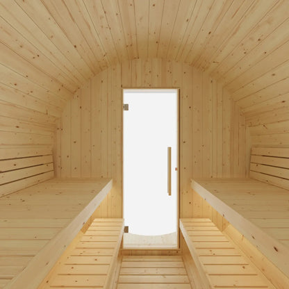 4-Person Outdoor Sauna Designed for Relaxation and Recovery