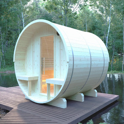 4-Person Outdoor Sauna Designed for Relaxation and Recovery