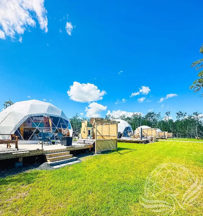 7M Deluxe Glamping Package Phoenyx Domes