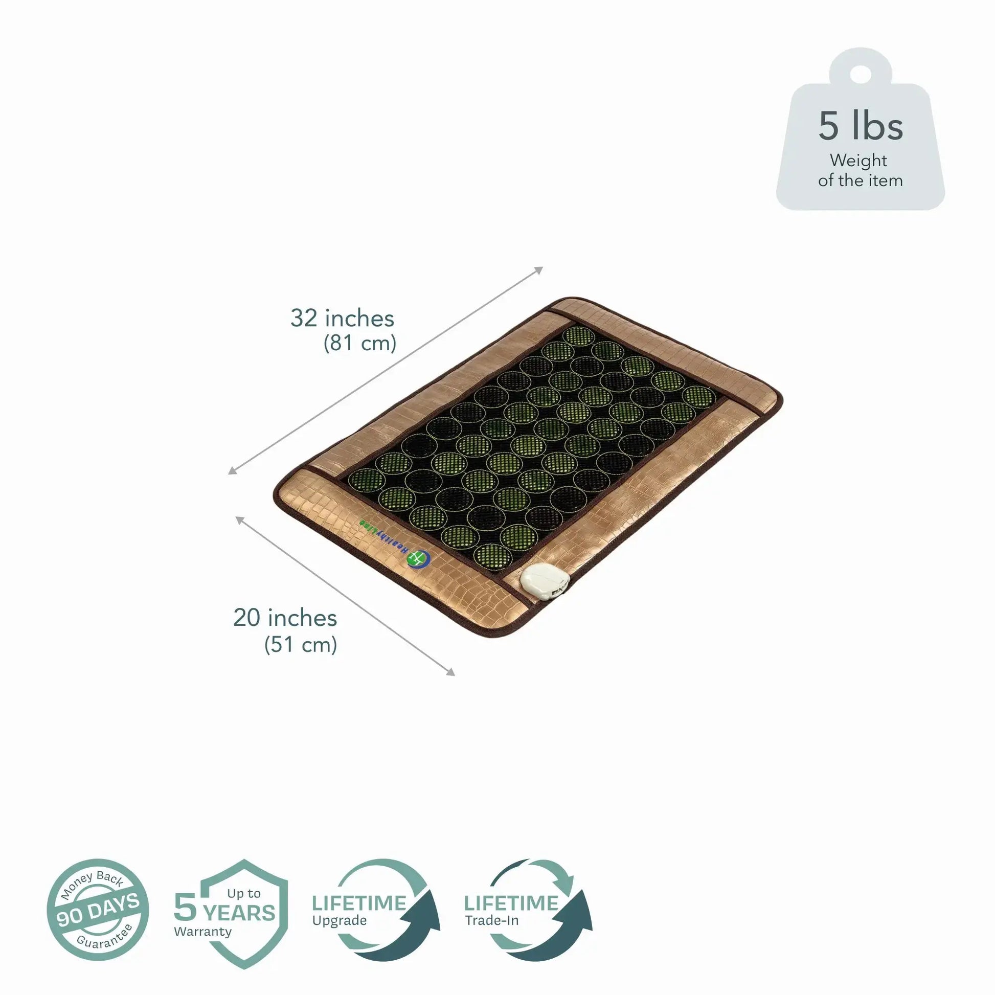 Far Infrared Heating Mat with Jade & Tourmaline