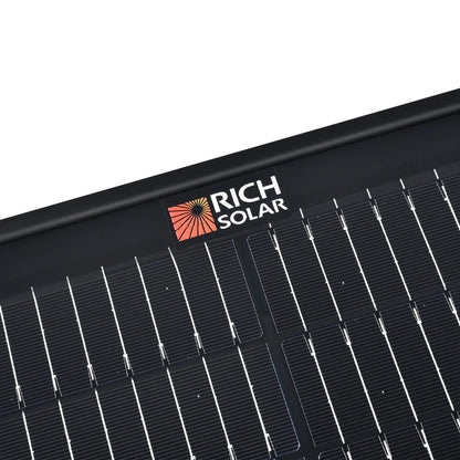 MEGA 100 Portable Briefcase Charging Kit | 100 Watt Portable Solar Panel | Premium 12V Portable Solar Panel for Generators, Boats, Power Stations | High Efficiency Rich Solar