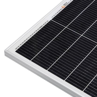 MEGA 200 PRO | 200 Watt 24 Volt Solar Panel | Premium 24V Off-Grid Solar Panel for RVs, Trailers, Cabins | 25-Year Output Warranty | UL Certified Rich Solar