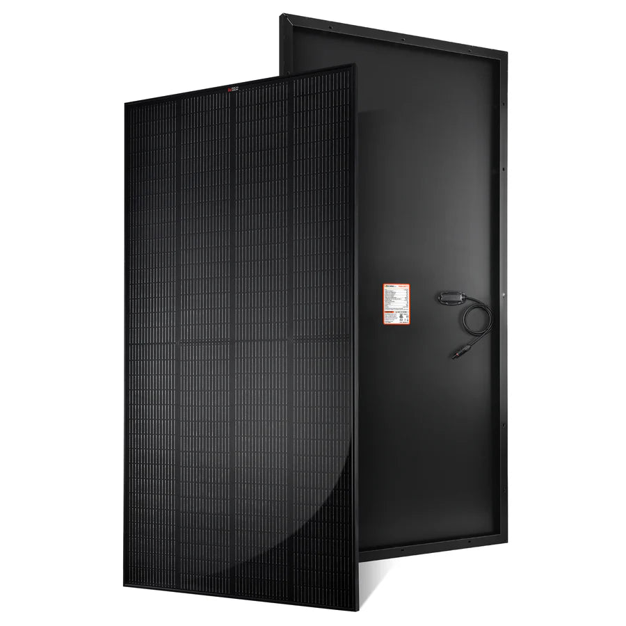 MEGA 250 PRO | 250 Watt 24 Volt Solar Panel | Premium 24V Off-Grid Solar Panel for Campers, Tiny Homes, Cabins | 25-Year Output Warranty | UL Certified Rich Solar
