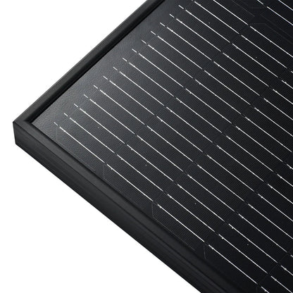 MEGA 250 PRO | 250 Watt 24 Volt Solar Panel | Premium 24V Off-Grid Solar Panel for Campers, Tiny Homes, Cabins | 25-Year Output Warranty | UL Certified Rich Solar