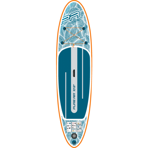 Aqua Marina PURE AIR 10'2" x 6": Versatile All-Round Inflatable SUP for Smooth Performance Aqua Marina
