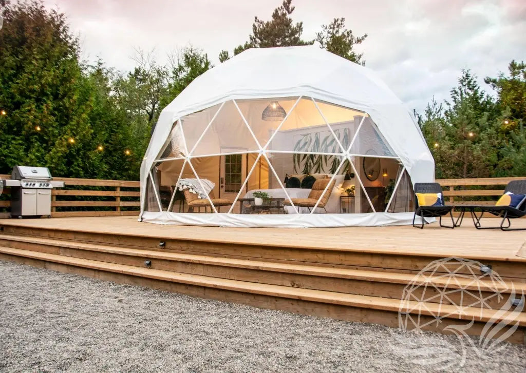 7M Deluxe Glamping Package Phoenyx Domes