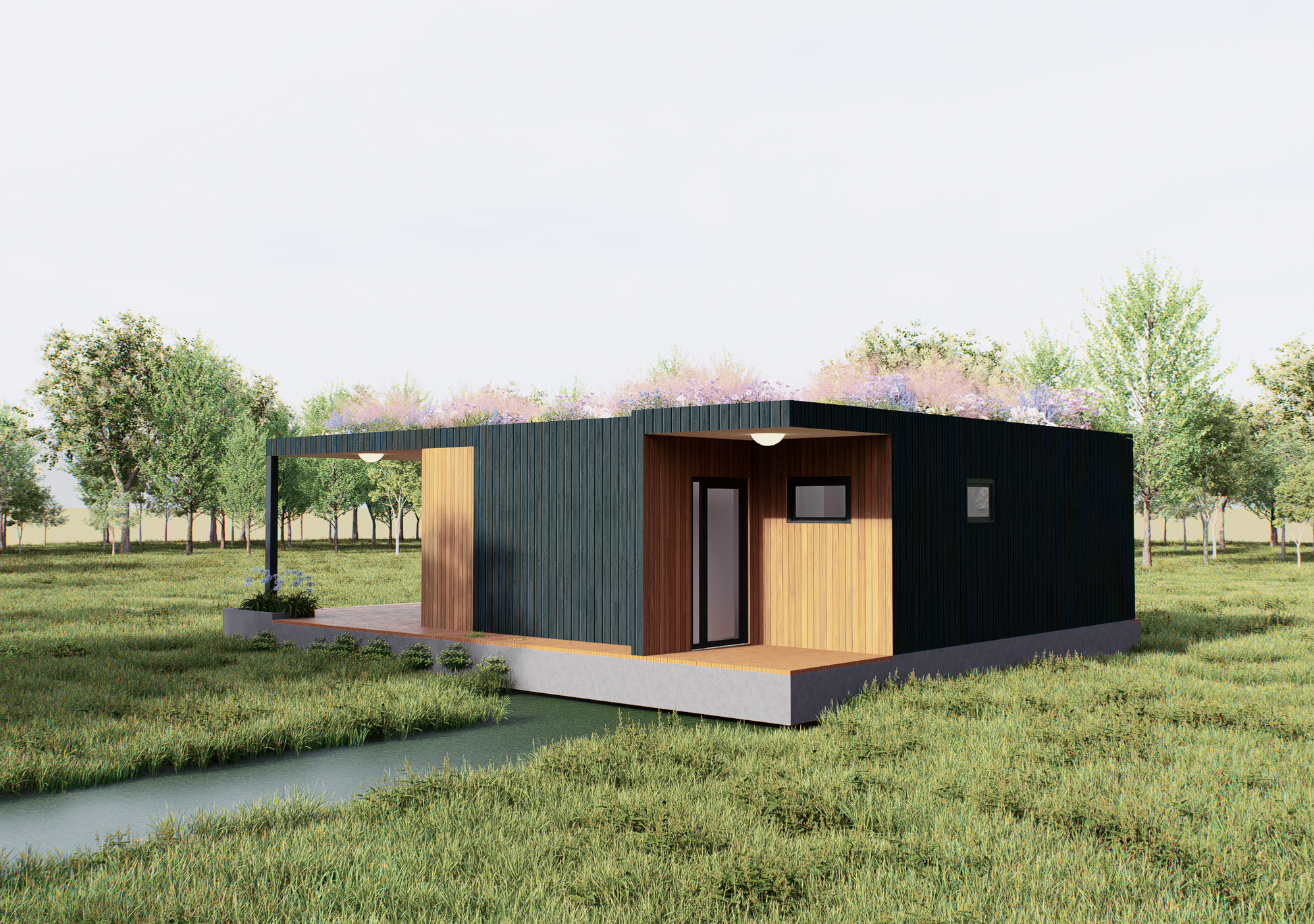 Hollandia Modular Home – Luxury Prefab Living Offset Living