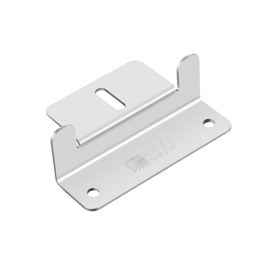 Z-Brackets | Mounting Hardware Z-Brackets with Screws | Designed for RICH SOLAR MEGA Series Solar Panels | Easy to Install Rich Solar