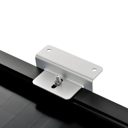 Z-Brackets | Mounting Hardware Z-Brackets with Screws | Designed for RICH SOLAR MEGA Series Solar Panels | Easy to Install Rich Solar