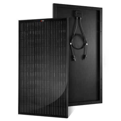 MEGA 100 | 100 Watt Solar Panel | Premier 12V Off-Grid Solar Panel for Vans, Campers, Boats | 25-Year Output Warranty | UL Certified Rich Solar