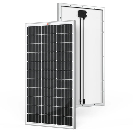 MEGA 100 | 100 Watt Solar Panel | Premier 12V Off-Grid Solar Panel for Vans, Campers, Boats | 25-Year Output Warranty | UL Certified Phoenyx Domes